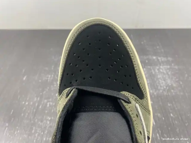 Cheap LOW TRAVIS SCOTT SP 'BLACK DM7866-002 OLIVE' AIR JORDAN OG X 1 0525